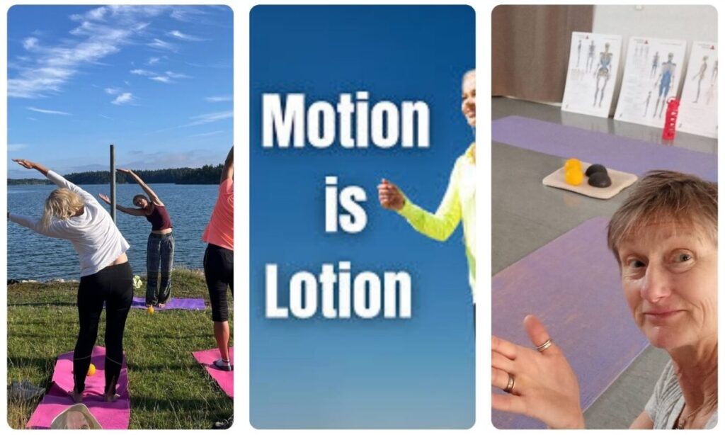 Bild på fasciamovement och Susann