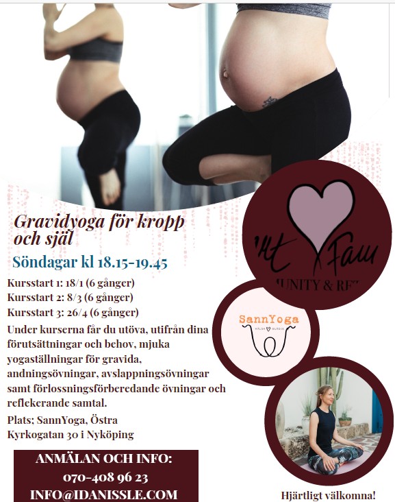 Gravidyoga våren 2026